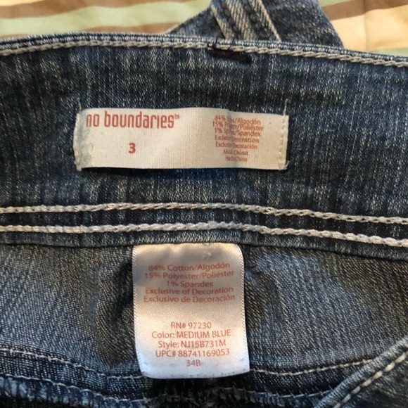 Distressed Capris - Picture 3 of 3